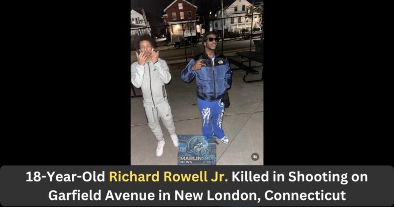 Richard Rowell Jr. Obituary and Cause of Death: 18-Year-Old New London Graduate Killed in Garfield Avenue Shooting